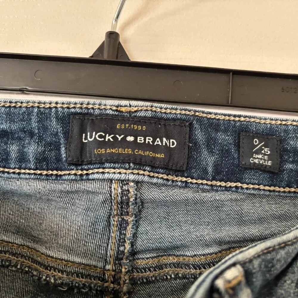 Lucky Jeans Women's size 0/25 ankle cheville - Picture 3 of 6